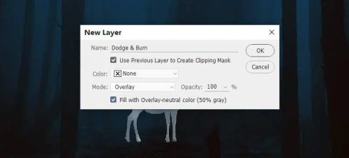 آموزش طراحی گوزن درخشان در فتوشاپ